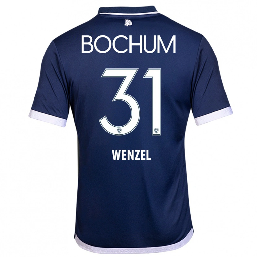 Danxen Pánské Franziska Wenzel #31 Námořnická Bílá Domů Hráčské Dresy 2025/26 Dres