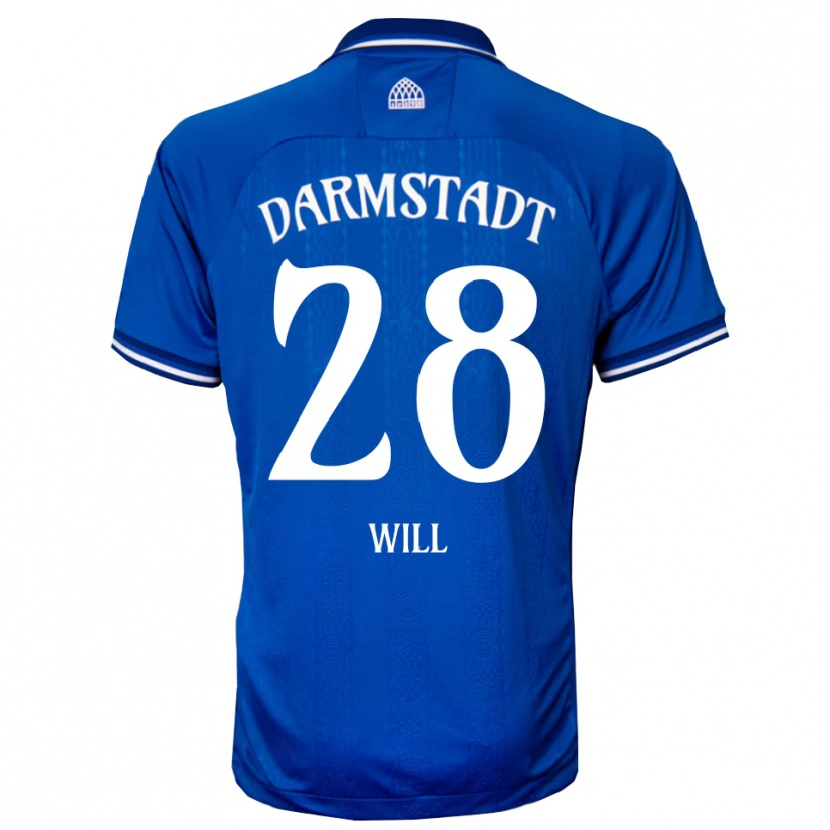 Danxen Pánské Paul Will #28 Modrá Bílá Domů Hráčské Dresy 2025/26 Dres