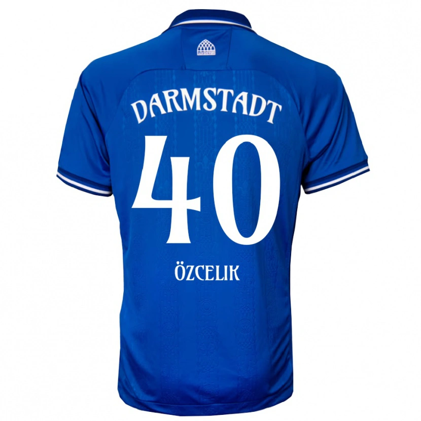 Danxen Pánské Mehmet Özçelik #40 Modrá Bílá Domů Hráčské Dresy 2025/26 Dres