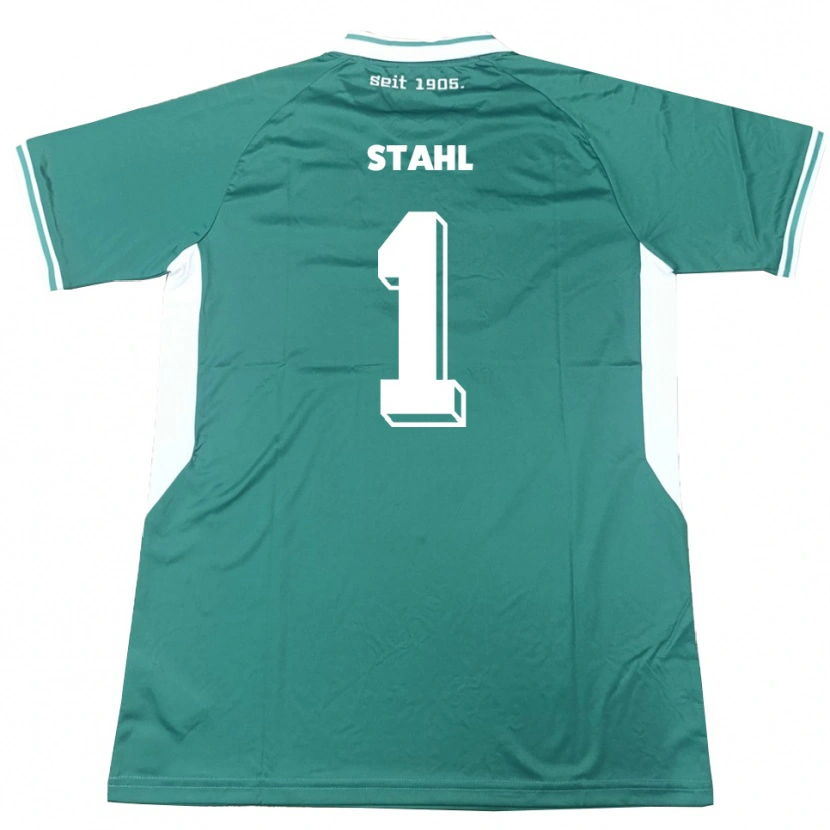 Danxen Pánské Toni Stahl #1 Zelená Bílá Domů Hráčské Dresy 2025/26 Dres