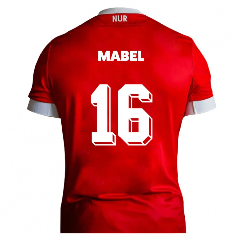 Danxen Pánské Steeve Mabel #16 Červená Bílá Domů Hráčské Dresy 2025/26 Dres