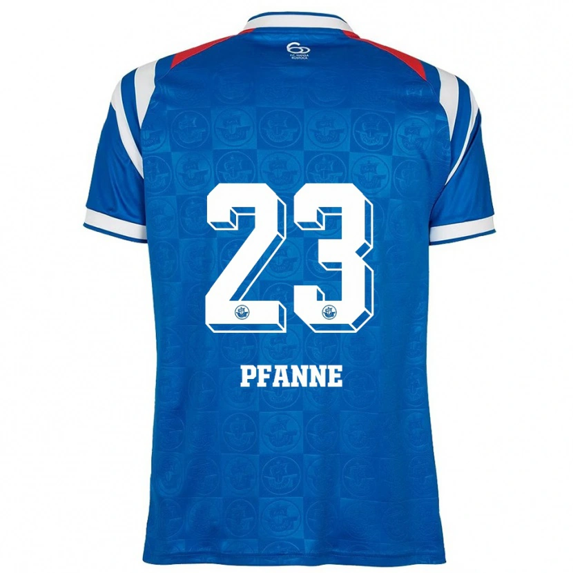 Danxen Pánské Franz Pfanne #23 Modrá Bílá Červená Domů Hráčské Dresy 2025/26 Dres