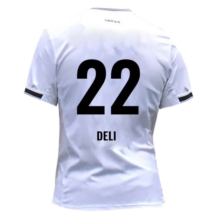 Danxen Pánské Levin Deli #22 Bílá Červená Domů Hráčské Dresy 2025/26 Dres