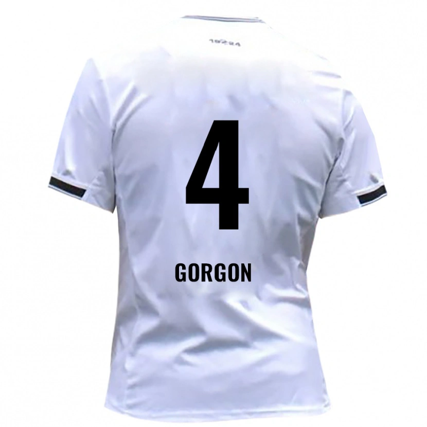Danxen Pánské Felix Gorgon #4 Bílá Červená Domů Hráčské Dresy 2025/26 Dres