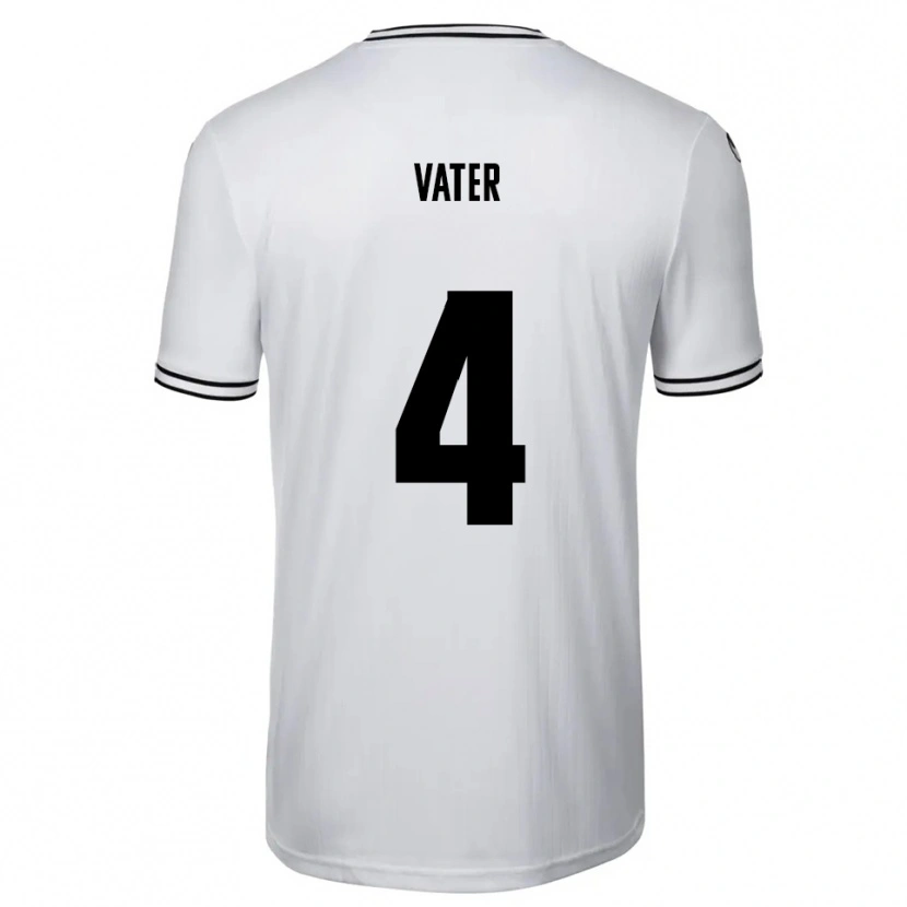 Danxen Pánské Felix Vater #4 Bílá Černá Domů Hráčské Dresy 2025/26 Dres
