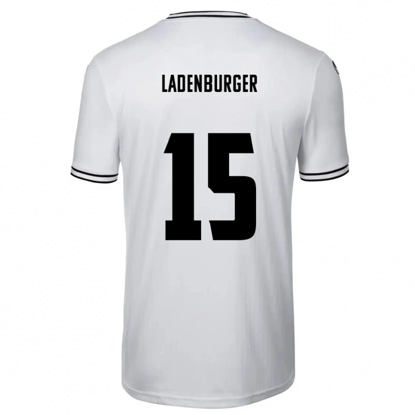 Danxen Pánské Linus Ladenburger #15 Bílá Černá Domů Hráčské Dresy 2025/26 Dres