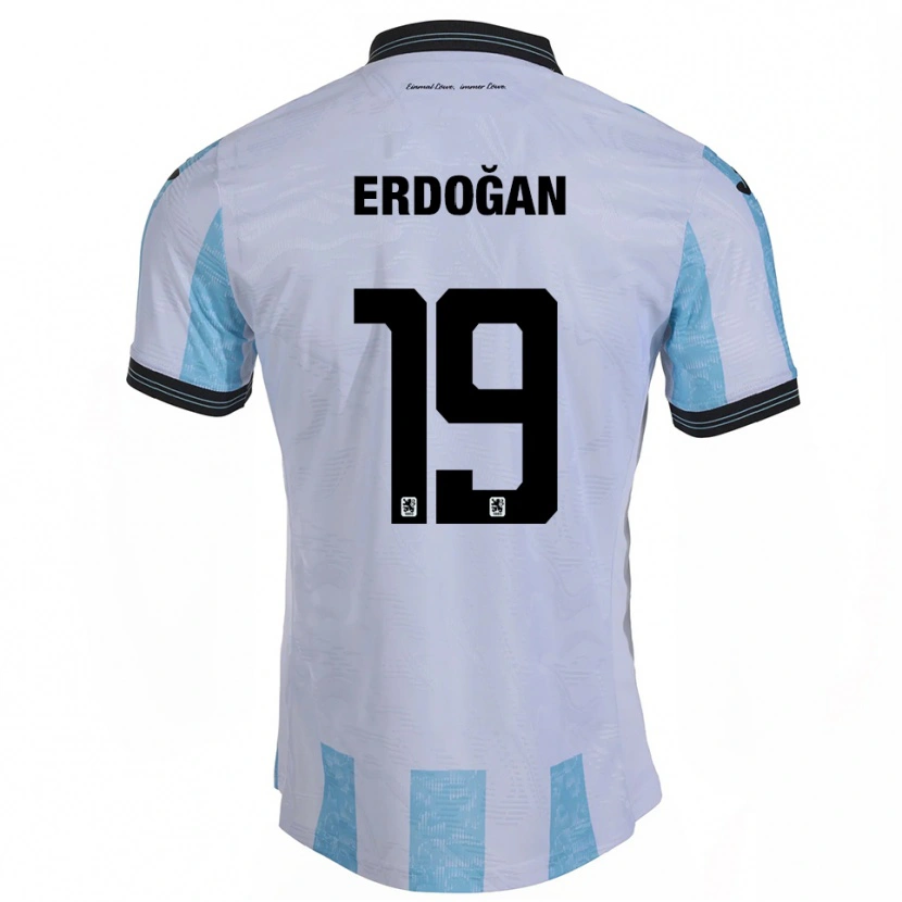 Danxen Pánské Emre Erdoğan #19 Bílá Nebesky Modrá Domů Hráčské Dresy 2025/26 Dres