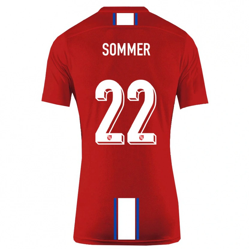 Danxen Pánské Leon Sommer #22 Červená Bílá Domů Hráčské Dresy 2025/26 Dres