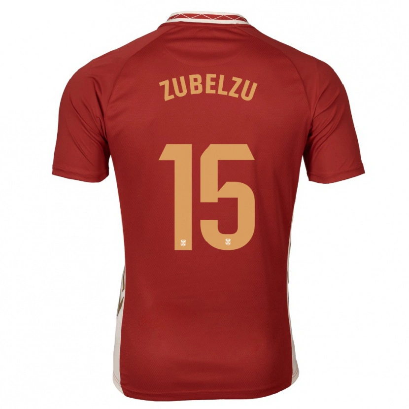 Danxen Pánské Julen Zubelzu #15 Vínová Zlatá Daleko Hráčské Dresy 2025/26 Dres