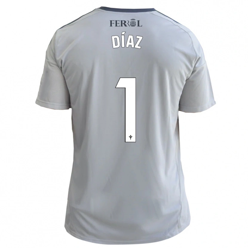 Danxen Pánské Lucas Díaz #1 Šedá Stříbrná Daleko Hráčské Dresy 2025/26 Dres