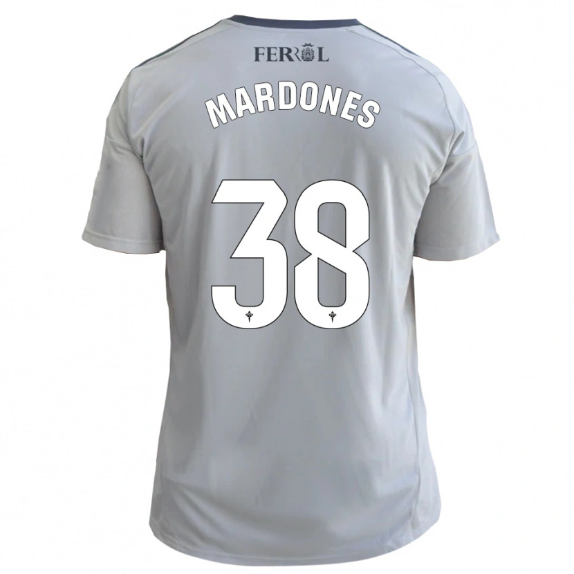 Danxen Pánské Alvaro Mardones #38 Šedá Stříbrná Daleko Hráčské Dresy 2025/26 Dres