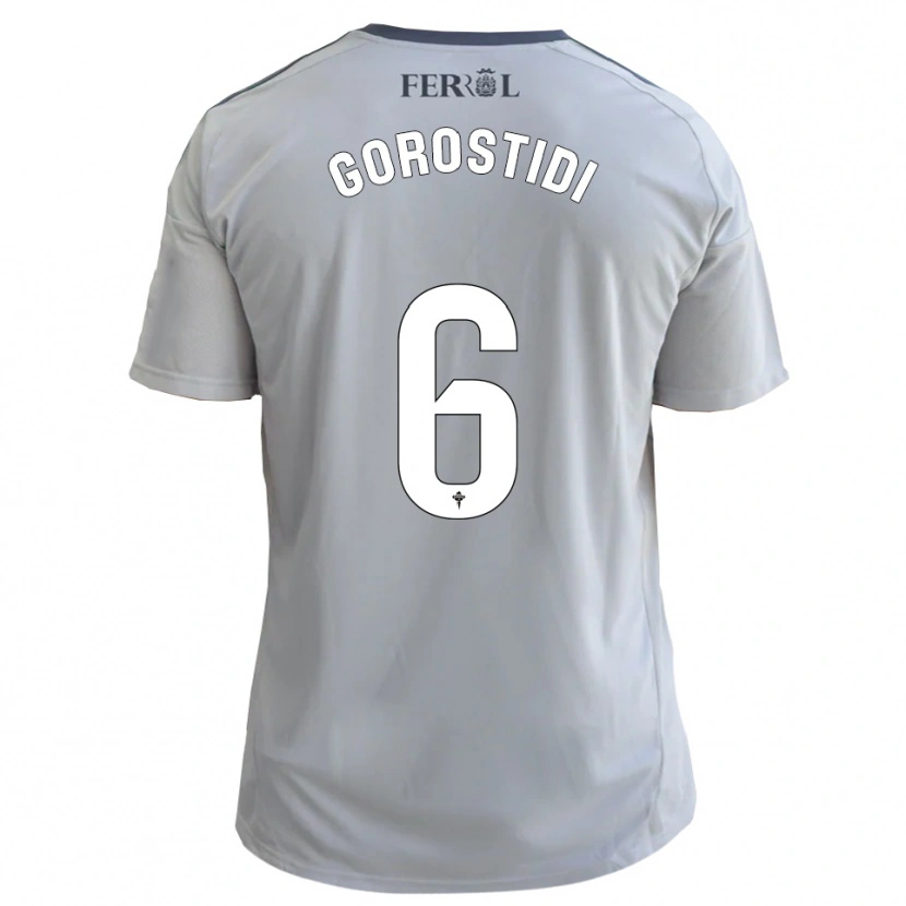 Danxen Pánské Ander Gorostidi #6 Šedá Stříbrná Daleko Hráčské Dresy 2025/26 Dres