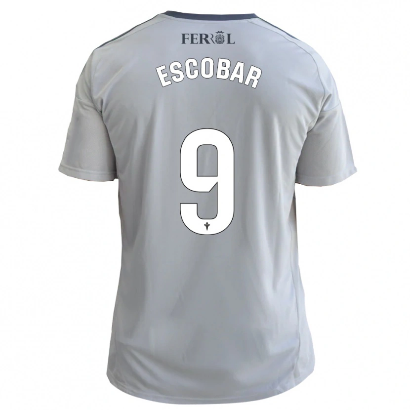 Danxen Pánské Antón Escobar #9 Šedá Stříbrná Daleko Hráčské Dresy 2025/26 Dres