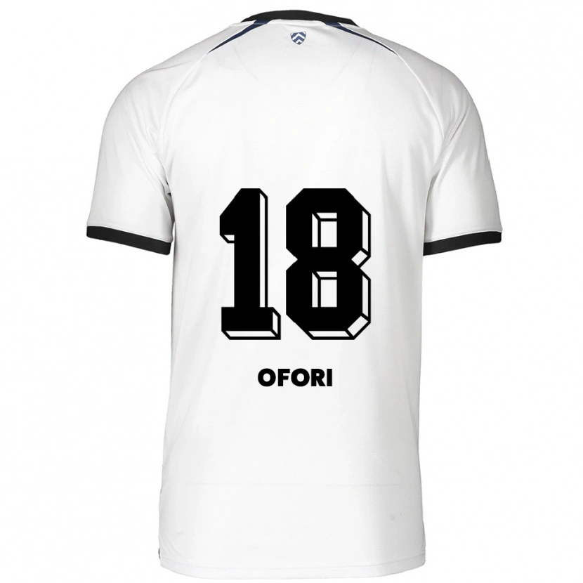 Danxen Pánské Obed Ofori #18 Bílá Černá Daleko Hráčské Dresy 2025/26 Dres