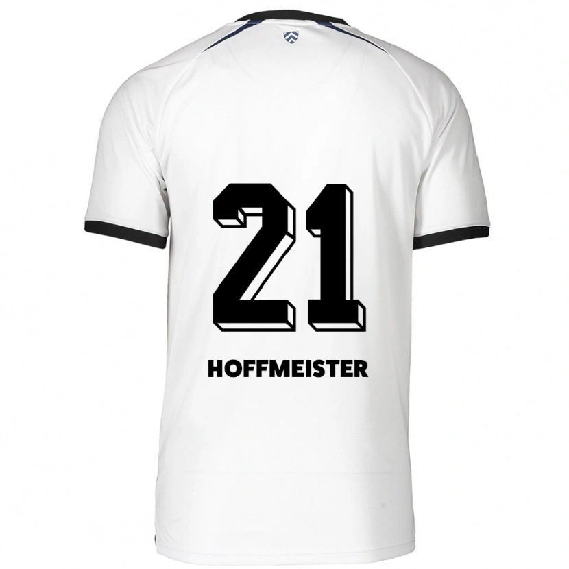 Danxen Pánské Milan Hoffmeister #21 Bílá Černá Daleko Hráčské Dresy 2025/26 Dres