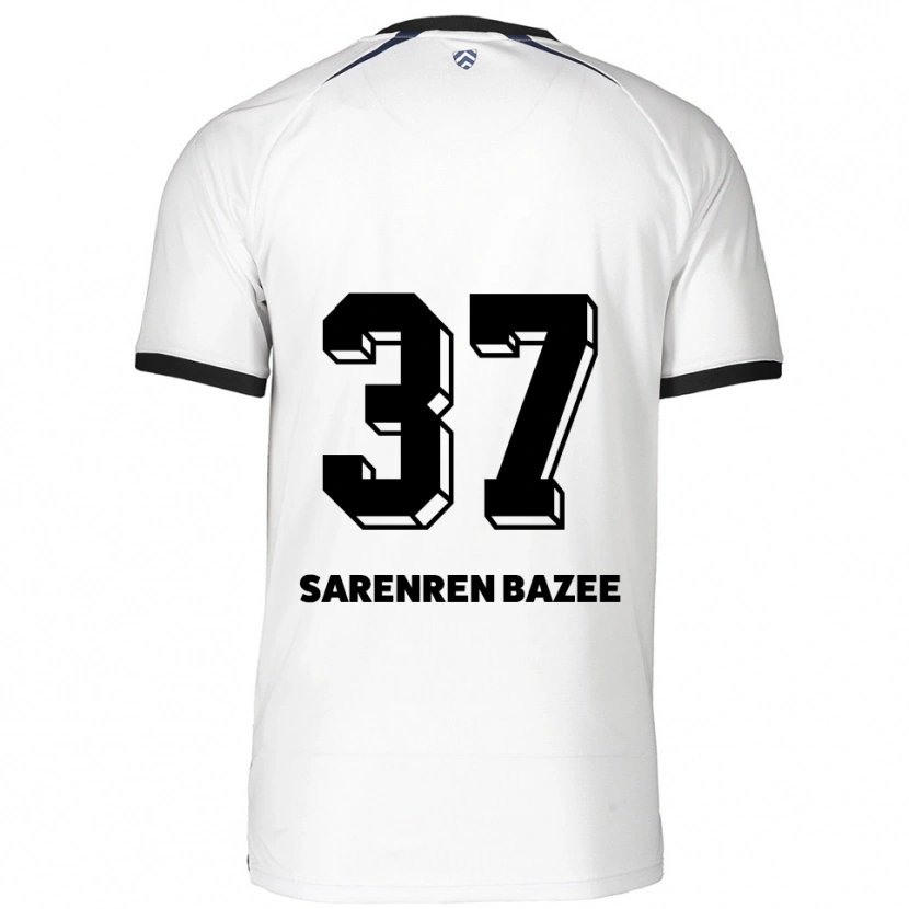 Danxen Pánské Noah Sarenren Bazee #37 Bílá Černá Daleko Hráčské Dresy 2025/26 Dres