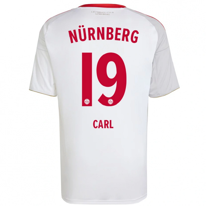Danxen Pánské Ferdinand Carl #19 Bílá Červená Daleko Hráčské Dresy 2025/26 Dres