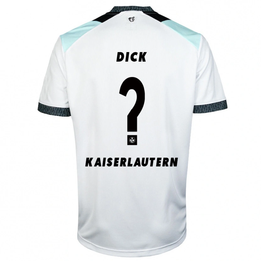 Danxen Pánské Paul Dick #0 Bílá Černá Daleko Hráčské Dresy 2025/26 Dres