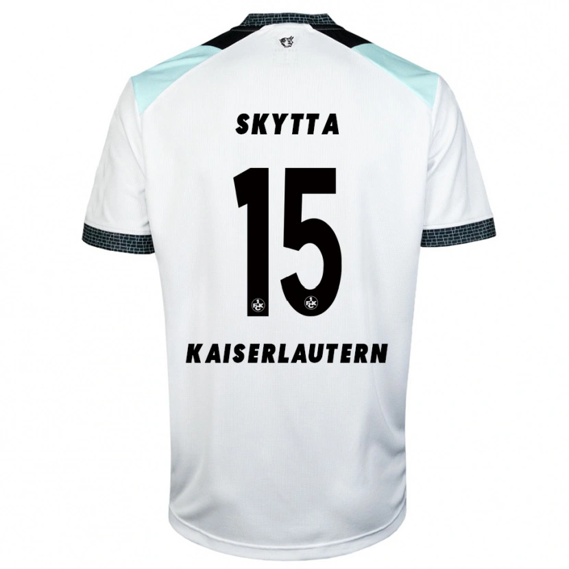 Danxen Pánské Naatan Skyttä #15 Bílá Černá Daleko Hráčské Dresy 2025/26 Dres