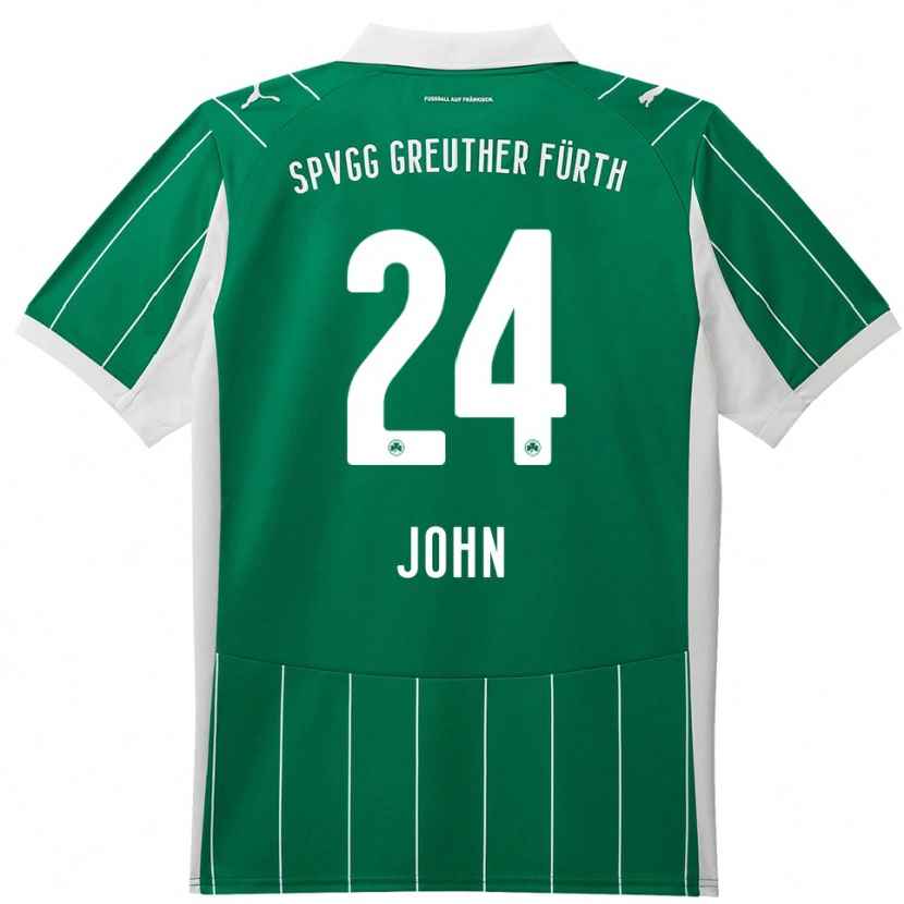 Danxen Pánské Marco John #24 Zelená Bílá Daleko Hráčské Dresy 2025/26 Dres