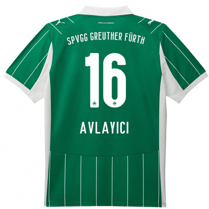 Danxen Pánské Mehmet Avlayici #16 Zelená Bílá Daleko Hráčské Dresy 2025/26 Dres