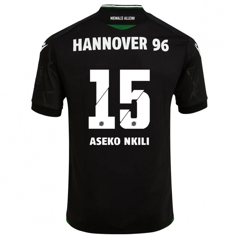 Danxen Pánské Noel Aseko #15 Černá Zelená Daleko Hráčské Dresy 2025/26 Dres