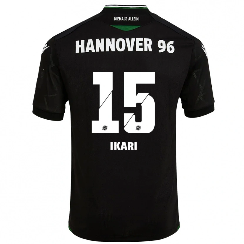 Danxen Pánské Asuma Ikari #15 Černá Zelená Daleko Hráčské Dresy 2025/26 Dres