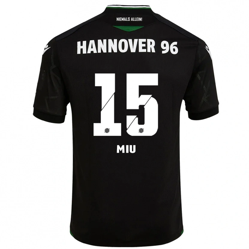 Danxen Pánské Denis Miu #15 Černá Zelená Daleko Hráčské Dresy 2025/26 Dres