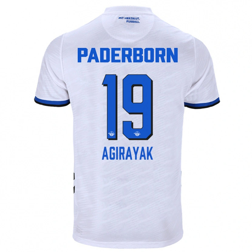 Danxen Pánské Cihan Agirayak #19 Bílá Modrá Daleko Hráčské Dresy 2025/26 Dres