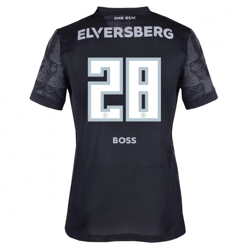 Danxen Pánské Tim Boss #28 Černá Šedá Daleko Hráčské Dresy 2025/26 Dres