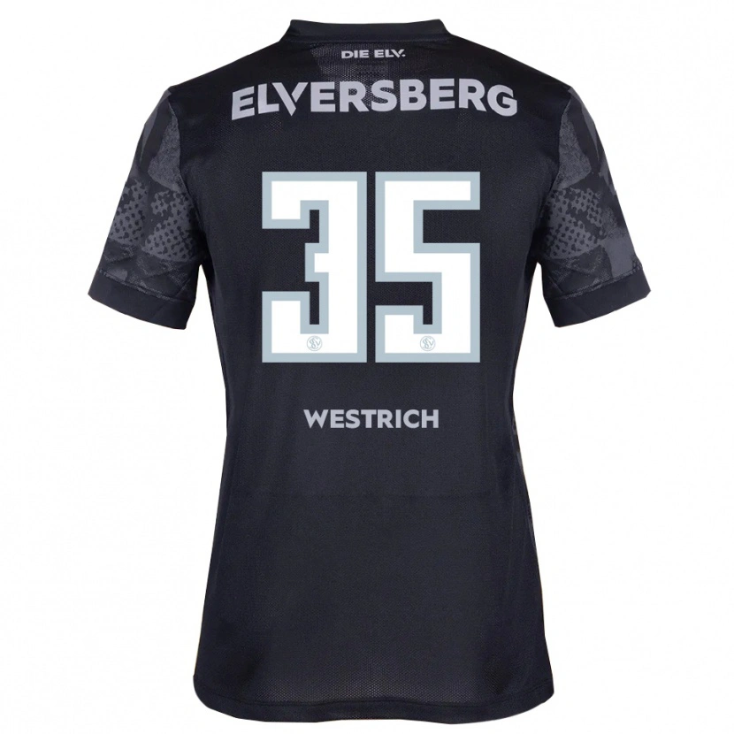 Danxen Pánské Louis Westrich #35 Černá Šedá Daleko Hráčské Dresy 2025/26 Dres