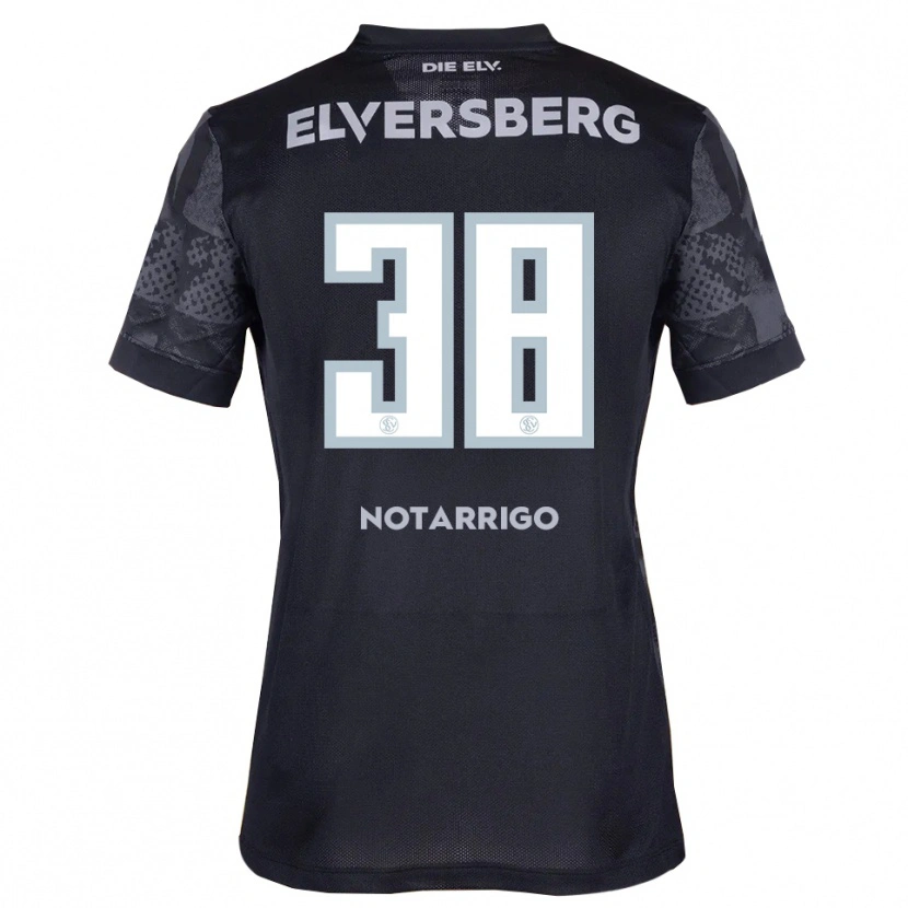 Danxen Pánské Tyler Notarrigo #38 Černá Šedá Daleko Hráčské Dresy 2025/26 Dres