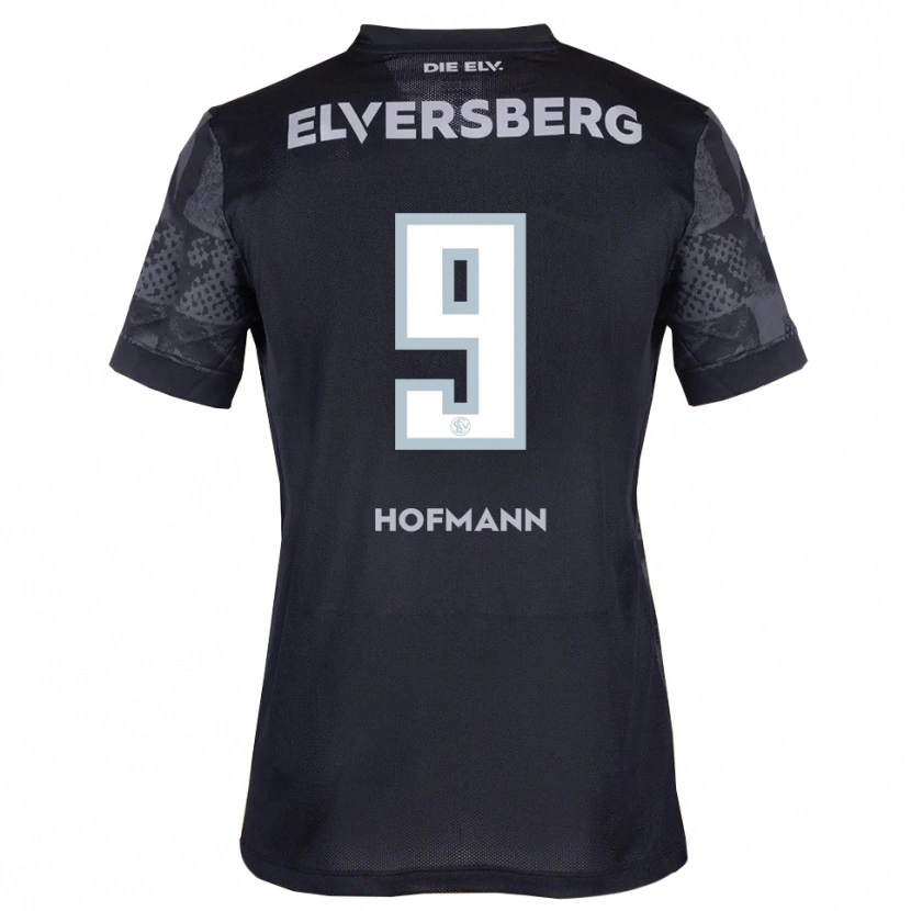 Danxen Pánské Danny Hofmann #9 Černá Šedá Daleko Hráčské Dresy 2025/26 Dres
