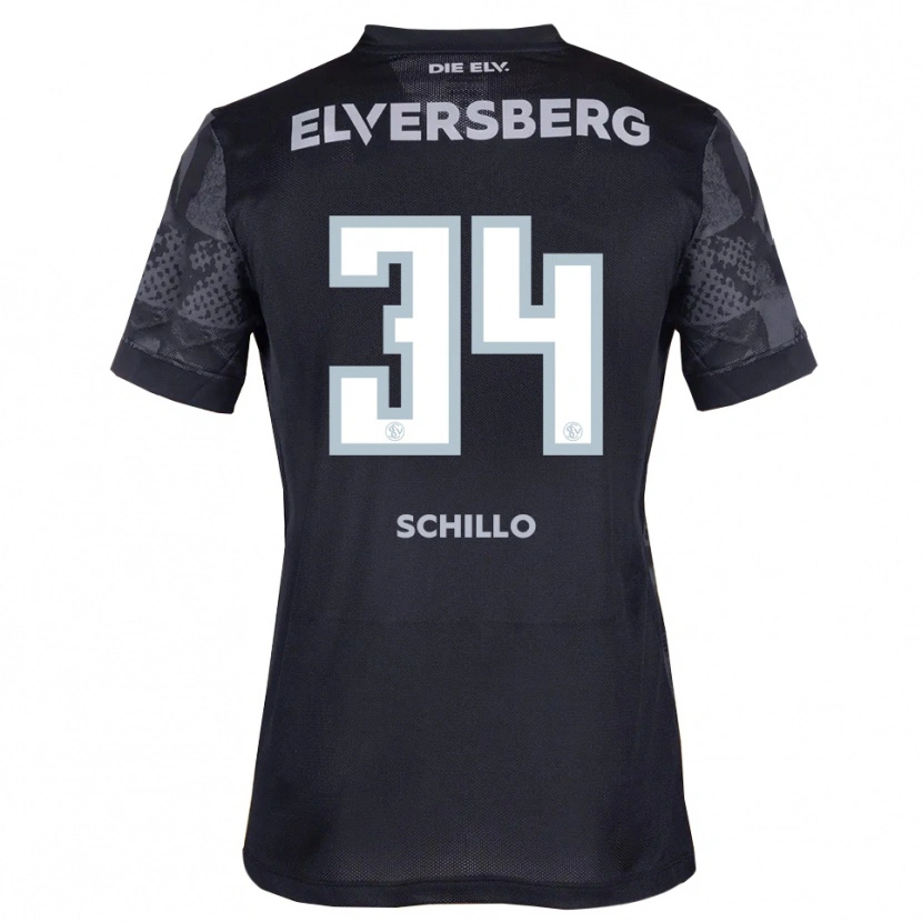 Danxen Pánské Hannah Schillo #34 Černá Šedá Daleko Hráčské Dresy 2025/26 Dres