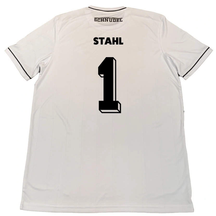 Danxen Pánské Toni Stahl #1 Bílá Černá Daleko Hráčské Dresy 2025/26 Dres