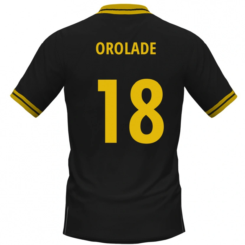 Danxen Pánské Jolasonmi Orolade #18 Černá Žlutá Daleko Hráčské Dresy 2025/26 Dres