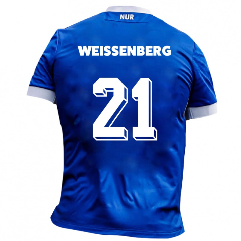 Danxen Pánské Shawn Weißenberg #21 Modrá Bílá Daleko Hráčské Dresy 2025/26 Dres
