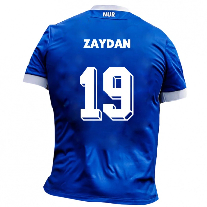 Danxen Pánské Jannis Zaydan #19 Modrá Bílá Daleko Hráčské Dresy 2025/26 Dres