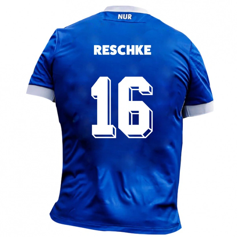 Danxen Pánské Aaron Reschke #16 Modrá Bílá Daleko Hráčské Dresy 2025/26 Dres