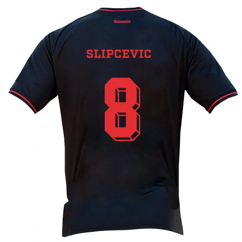Danxen Pánské Ivana Slipcevic #8 Černá Červená Bílá Daleko Hráčské Dresy 2025/26 Dres