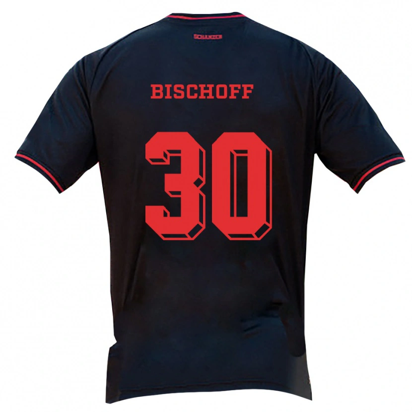 Danxen Pánské Eva Bischoff #30 Černá Červená Bílá Daleko Hráčské Dresy 2025/26 Dres