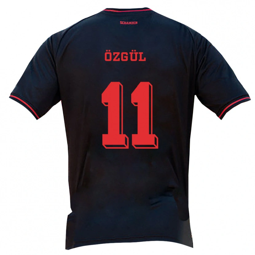 Danxen Pánské Ege Özgül #11 Černá Červená Bílá Daleko Hráčské Dresy 2025/26 Dres