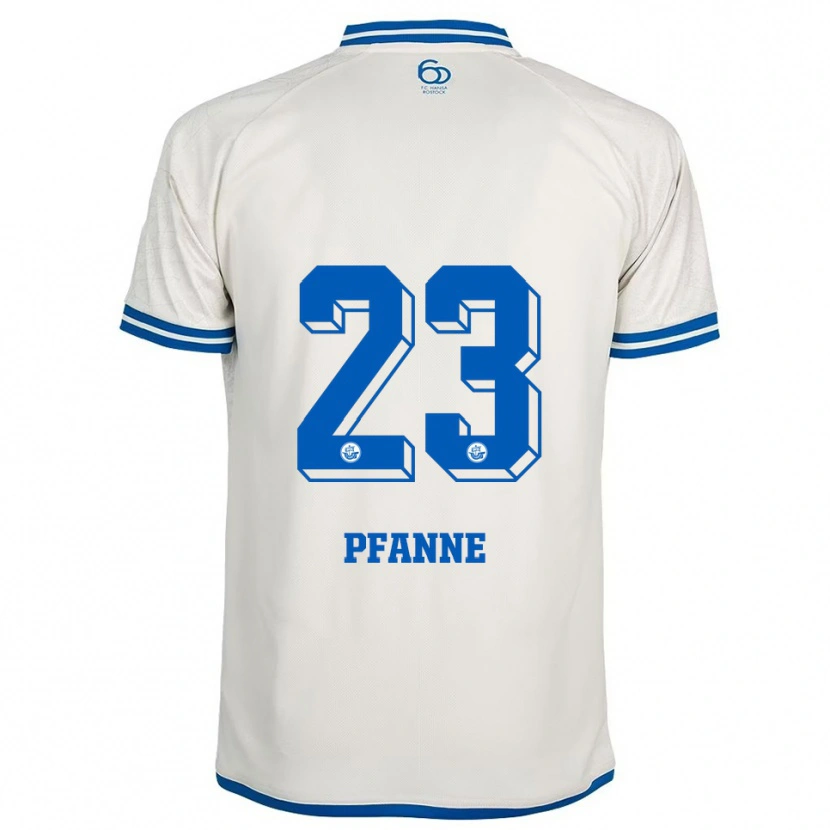 Danxen Pánské Franz Pfanne #23 Bílá Modrá Daleko Hráčské Dresy 2025/26 Dres