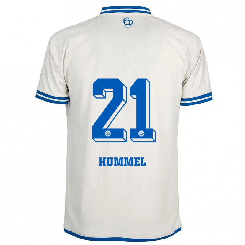 Danxen Pánské David Hummel #21 Bílá Modrá Daleko Hráčské Dresy 2025/26 Dres