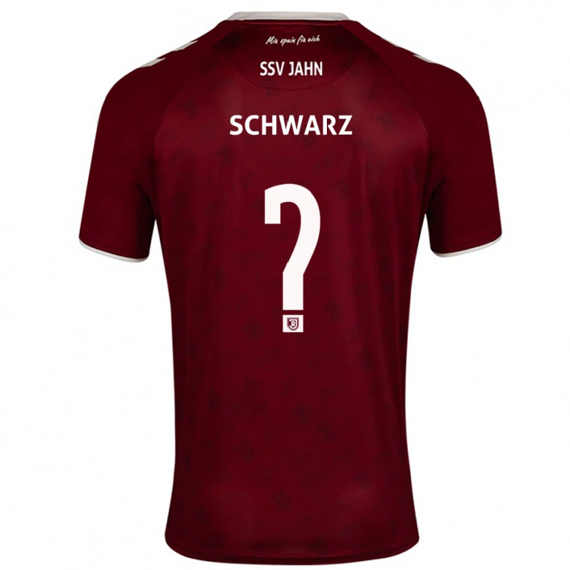 Danxen Pánské Maximilian Schwarz #0 Vínová Bílá Daleko Hráčské Dresy 2025/26 Dres