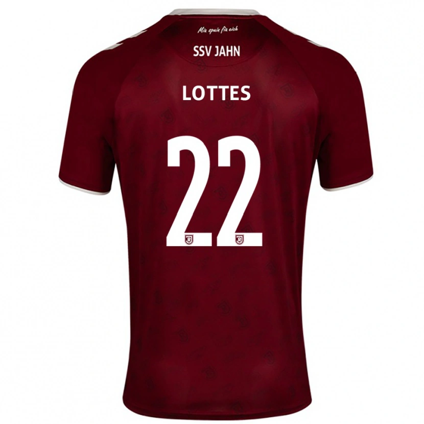 Danxen Pánské Benjamin Lottes #22 Vínová Bílá Daleko Hráčské Dresy 2025/26 Dres