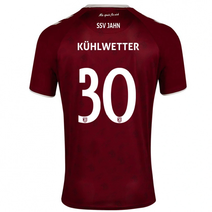 Danxen Pánské Christian Kühlwetter #30 Vínová Bílá Daleko Hráčské Dresy 2025/26 Dres