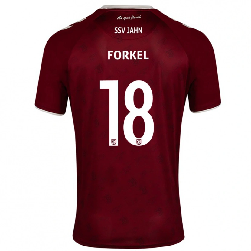 Danxen Pánské Dustin Forkel #18 Vínová Bílá Daleko Hráčské Dresy 2025/26 Dres
