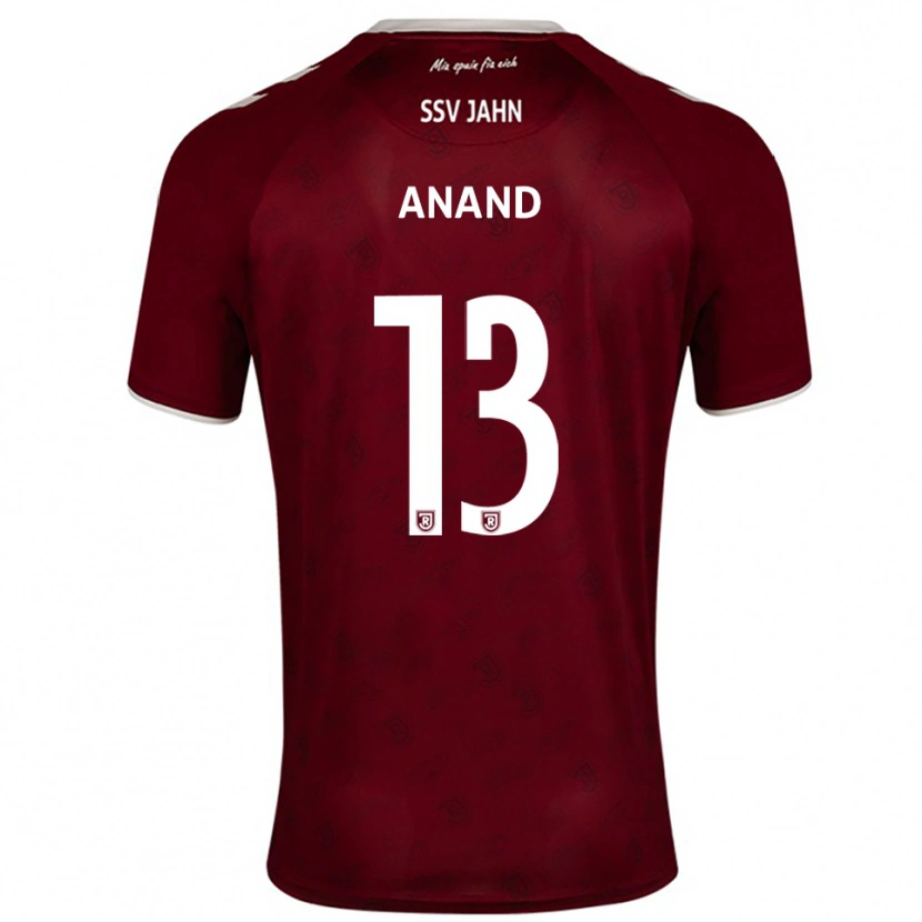 Danxen Pánské Nico Anand #13 Vínová Bílá Daleko Hráčské Dresy 2025/26 Dres