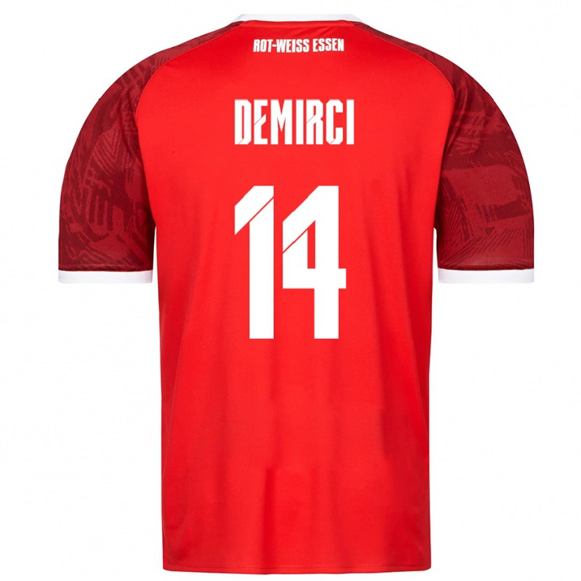 Danxen Pánské Mehmet Demirci #14 Červená Vínová Bílá Daleko Hráčské Dresy 2025/26 Dres